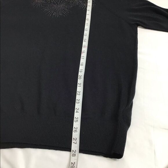 Ted Baker Crew Neck Sweater Amyrlis Stardust Neutral Knit New Size 4 (Large) - Picture 15 of 16